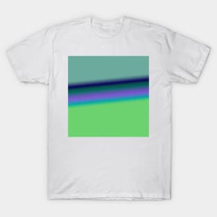 blue pink green texture art T-Shirt